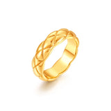 MOQ 1pcs Custom High Quality Solid Gold Engagement Rings Jewelry Women Men Au750 Solid Gold Ring 18k