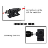 Electric Drill Pump Home Garden Outdoor Tool Mini Centrifugal Pump Portable Diesel Oil Fluid Water Pump