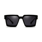 Fashion Classic Luxury Brand Design Oversized Square Sunglasses Women Men Shield Big Frame ins Sun Glasses For Female UV400