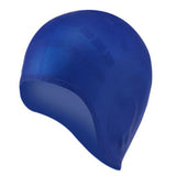 Silicone Rubber Swimming Cap 3D Ergonomic Design Ear Pockets for Adult Waterproof Swim Caps Hat Swimming