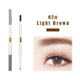 MB Eyelash brush Eyebrow Pen Waterproof Fork Tip Eyebrow Tattoo Pencil Lasting Professional Fine Sketch Liquid Eye Brow Pencil