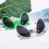 Funny Aliens Costume Glasses Rainbow Lenses  ET Sunglasses Halloween Party Props