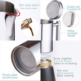 300ML 304 Stainless Steel Geyser Coffee Maker Induction Cooker Espresso Coffee Maker Coffee pot  Moka Pot Italian Coffee Machine