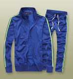New Arrival Fitness Casual Tracksuit Men Sportswear Sets Mens Clothing 2 Pieces Sets Sweatshirt+SweatPants Outwear Male