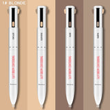 4 In 1 Waterproof Eyebrow Pencil Drawing Eye Brow Long Lasting Easy Color Eyebrow Pen Women Makeup Cosmetic Tool