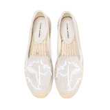New Top Hemp Rome Heels Pumps Ladies Shoes Women's Classic Cap-toe Slip On Platform Simple Espadrilles Embroidered Loafers