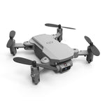 Mini RC Drone 4K HD Camera Quadcopter WiFi Fpv Air Pressure Altitude Hold Black And Foldable Mobile Control Dron Toys