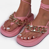 LW Plus Size Women Shoes Brand Elegance Women's Flat Slides Sandals For Women footwear ladies sandal
