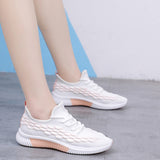 New Women Vulcanize Shoes Sneakers Breathable Women Casual Shoes No-slip  Lace Up Women Shoes Tenis