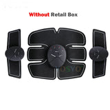 EMS Muscle Stimulator Trainer Smart Fitness Abdominal Training Electric Body Weight Loss Slimming Device WITHOUT RETAIL BOX