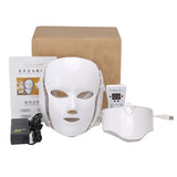 7 Colors Led Facial Mask Rejuvenation Photon Therapy Anti-againg Machine Light Therapy Acne Neck Skincare Mask Skin Mouisture