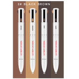 4 In 1 Waterproof Eyebrow Pencil Drawing Eye Brow Long Lasting Easy Color Eyebrow Pen Women Makeup Cosmetic Tool