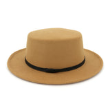 High Quality Women and Men Unisex Jazz Felt Flat-cap  Hat  Fedora Top Hats