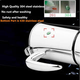 300ML 304 Stainless Steel Geyser Coffee Maker Induction Cooker Espresso Coffee Maker Coffee pot  Moka Pot Italian Coffee Machine