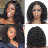 Hair Wigs Human Lace Front Closure Straight Full Virgin Brazilian Cuticle Aligned Lace Closure Human Hair Wig
