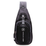 Fashion Men Waist Pack Nylon Pest Shoulder Bag Loves Crossbody Bag outdoor Leisure Waterproof Chest Travel Fanny Bag Pouch