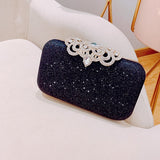 Meloke new fashion Sequined Scrub Clutch Women's Evening Bags Bling Day Clutches Gold Wedding Purse Female Handbag MN2021