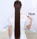 28 30 32 40 50  inch weave synthetic ponytail hair extension,