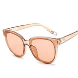 colour luxury top fashion cat eye glasses sunglasses women brand designer blue sea sun glasses lady female oculos de sol UV400