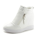 High Heels Shoes Woman Zipper Fringe Women Sneakers Casual Shoes Loafers Platform Shoes Zapatos Mujer Shoes Female  Autumn Shoes