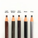 10pcs/set Available Eyebrow Pencil Cosmetics for Makeup Tint Waterproof Microblading Pen Brown Eye Brow Natural Beauty Free Ship