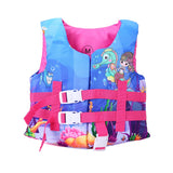 Kids Life Vest Floating Girls Jacket Boy Swimsuit Sunscreen Floating Power Swimming Pool Accessories for Drifting Boating