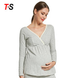 Autumn Lady Comfortable Top Maternity Clothing Pregnant Women maternity