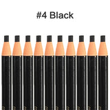 10pcs/set Available Eyebrow Pencil Cosmetics for Makeup Tint Waterproof Microblading Pen Brown Eye Brow Natural Beauty Free Ship