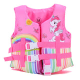 Kids Life Vest Floating Girls Jacket Boy Swimsuit Sunscreen Floating Power Swimming Pool Accessories for Drifting Boating
