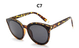 colour luxury top fashion cat eye glasses sunglasses women brand designer blue sea sun glasses lady female oculos de sol UV400