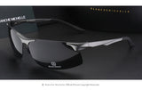 Aluminum Magnesium Men Sunglasses Polarized Sports Driving Night Vision Goggles Sunglass Fishing UV400 Rimless Sun Glasses