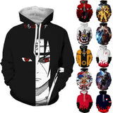 Designer Hoodies Anaurto 3D Printed Sweatshirt Boys Tracksuit Customization Hoodies Fashion Hooded Clothes Custom Hoodie