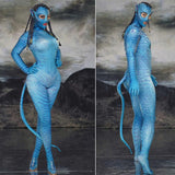 new Stretch Jumpsuit nightclub men bar Halloween Costumes Cosplay Party Role Play Sexy Dance Performance drag queen Stage Outfit