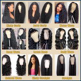 Vendor Hd Transparent Swiss Lace Front Wig Human Hair T Part Lace Frontal Wig Straight Glueless Brazilian 100% Virgin Wig