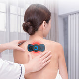 Wireless Cervical Massage Stimulator Portable Mini Electric Neck Back Massager Muscle EMS 6 Modes Relief The Pain