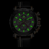 Top Brand LIGE Men Watches Fashion Sport Leather Watch Mens Luxury Date Waterproof Quartz Chronograph Relogio Masculino+Box