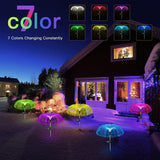 Solar garden lights, fiber optic lights, jellyfish lights, luminous, charging, and plug-in lawn and garden decorative lights