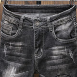 Male Jeans Men Men&#39;S Jean Homme Denim Slim Fit Pants Trousers Straight Black Biker Skinny Ripped Spijkerbroeken Heren Hip Hop
