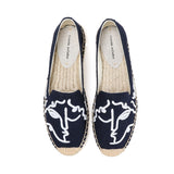 New Top Hemp Rome Heels Pumps Ladies Shoes Women's Classic Cap-toe Slip On Platform Simple Espadrilles Embroidered Loafers