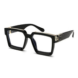 Fashion Classic Luxury Brand Design Oversized Square Sunglasses Women Men Shield Big Frame ins Sun Glasses For Female UV400