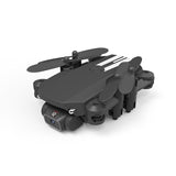 Mini RC Drone 4K HD Camera Quadcopter WiFi Fpv Air Pressure Altitude Hold Black And Foldable Mobile Control Dron Toys