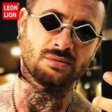 LeonLion  Small Retro Sunglasses Men Vintage Glasses for Men/Women High Quality Sunglasses Men Designer Lunette Soleil Homme