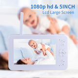 4.5 inch HD 1080P WIFI Camera 1.0MP 2MP  Auto Tracking Home Security Camera PTZ Two Way Audio Surveillance baby monitor camera