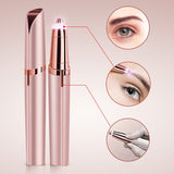 Women's Electric Eyebrow Trimmer Eye brow Shaper Pencil Face Hair Remover For Women Automatic Eyebrow Shavers Pocketknife