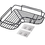 Bathroom Shelf Shower Shelves Shampoo Storage Rack Kitchen Storage Holder Punch-Free Wall Mounted Organizer Bathroom Accessories