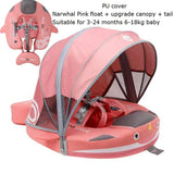 Mambobaby Baby Float Waist Swimming Rings Toddler Non-Inflatable Buoy Swim Trainer Lying Swim Ring Pool Floats Accessories Toys