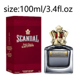 Hot Brand SCANDAL Originales Perfumes for Man Long Lasting Natural Mens Parfum Body Spray Classical Fragrance Parfume