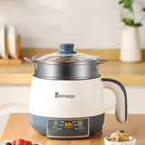 220V Electric Cooking Machine Household Single/Double Layer Hot Pot Non-stick Pan Multifunction Rice Cooker Student Dormitory