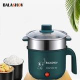 Multifunction Non-stick Pan Electric Cooking Pot Household 1-2 People Hot Pot Single/Double Layer Electric Rice Cooker  Machine