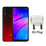 Original Xiaomi Redmi 7 Smartphone with Phone Case, Dual SIM Solt Cellphone Android Cell Phone Dual Camera Global ROM
